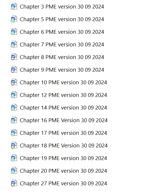 AAAA PME chapters update